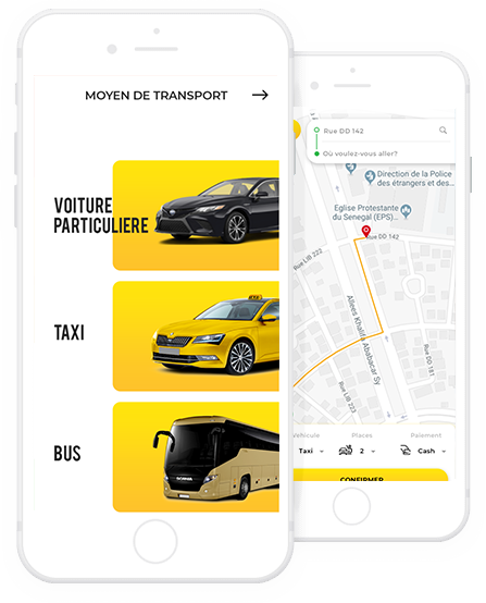 Application mobile de Réservation Transport