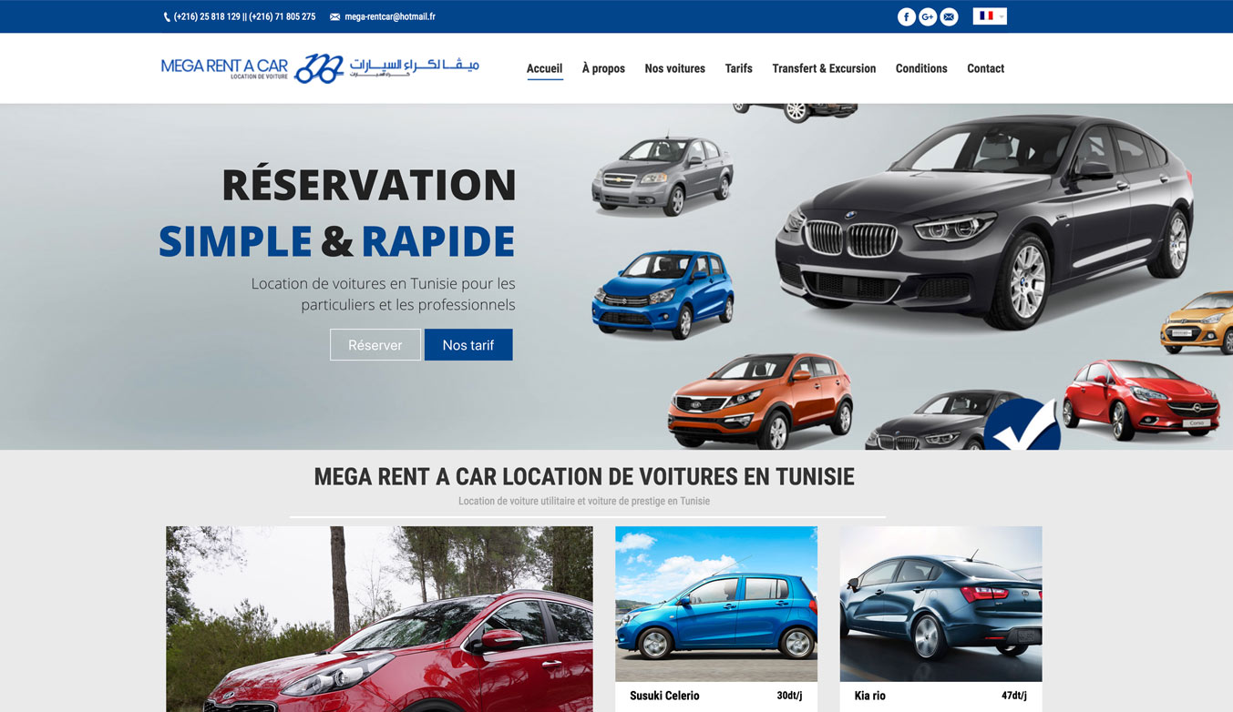 Location des Voitures